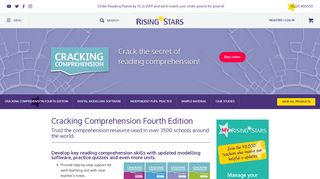 Comprehension Books - Cracking Comprehension Series - Rising Stars