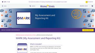 My Assessment and Reporting Kit - Online Testing Tool ... - Rising Stars