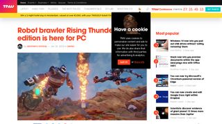 Robot brawler Rising Thunder's free edition is here for PC - TNW