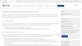 About Us | Experian Business Assist
