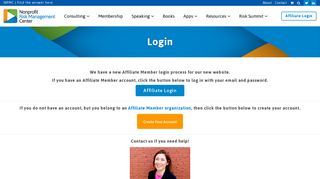 Login – Nonprofit Risk Management Center