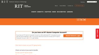 RIT Alumni Network - Register Now! – Lookup - iModules