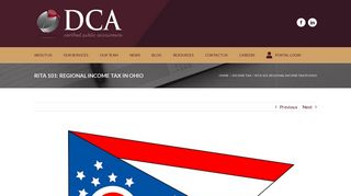 RITA 101: Regional Income Tax in Ohio - DCA CPA's