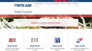 Load2Card Coupons | Digital Coupons | Rite Aid