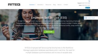ESS & HRIS Employee Self Service Software | RITEQ UK