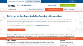 Referrals to the Genentech BioOncology Co-pay Card | RITUXAN ...