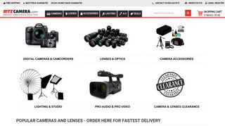 Buy Digital Cameras & Accessories at Ritz Camera. Get Free Shipping.