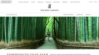 Elite Membership Benefits | The Ritz-Carlton Rewards