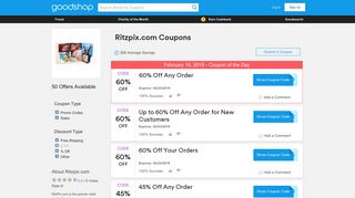 80% Off Ritzpix.com Coupons, Promo Codes, Jan 2019 - Goodshop