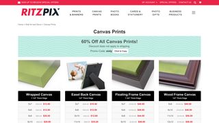 Custom Canvas Prints | Print Photos On Canvas | RitzPix