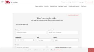 RIU.com | Offers | Book the best vacation resorts and hotels