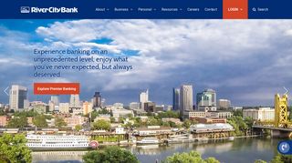 River City Bank | Personal, business, and online banking, with ...