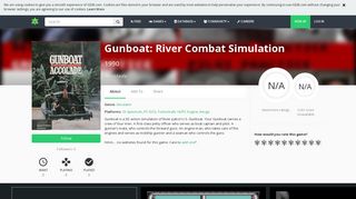 Gunboat: River Combat Simulation (1990) - IGDB.com