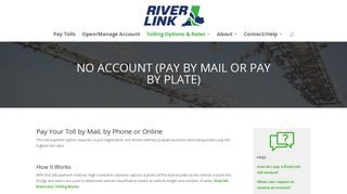 No Account | RiverLink