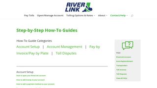 Step-by-Step How-To Guide | RiverLink