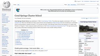 Coral Springs Charter School - Wikipedia