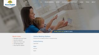 Online Banking Options | River Region Credit Union