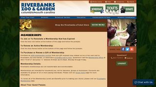 Memberships - Riverbanks Zoo & Garden