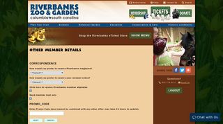 Join / Renew Membership :: Riverbanks Zoo & Garden