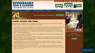 Camps, Classes and Tours :: Riverbanks Zoo & Garden