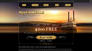 River Belle Casino - Join the Home of Overnight Millionaires!
