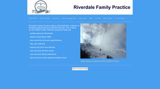 Patient Portal - Riverdale Family Practice - Yola