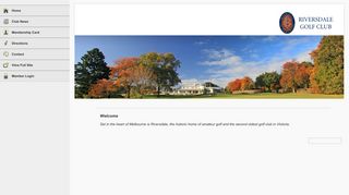 View Mobile Site - Riversdale Golf Club