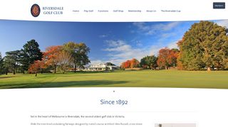 Membership - Home - Riversdale Golf Club