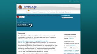 Services | Rivers Edge Retirement