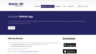 Mobile App - RC-HR.com