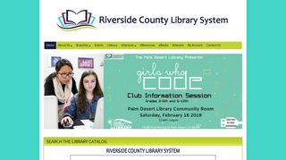 Riverside County Library System - Riverside County Libraries