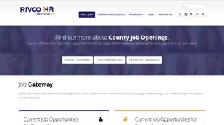 County Job Openings - RC-HR.com
