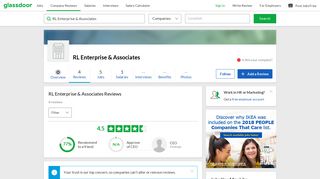 RL Enterprise & Associates Reviews | Glassdoor