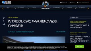 Introducing Fan Rewards, Phase 3! | Rocket League Esports
