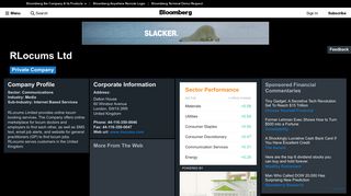 RLocums Ltd: Company Profile - Bloomberg