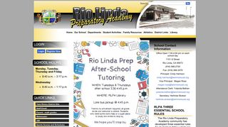 Rio Linda Preparatory Academy: Home Page