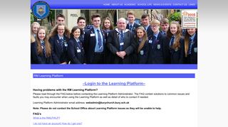 RM Learning Platform | Bury Church of England High School