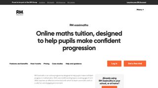 Online maths learning software for primary schools – RM Easimaths