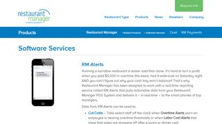 POS Software Services - Restaurant Manager POS