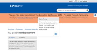RM Securenet Replacement - Schoolsnet