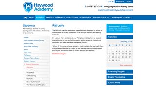 RM Unify | Haywood Academy