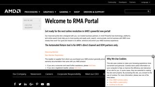 RMA Portal - AMD
