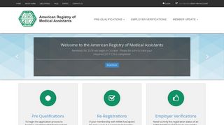 The American Registry of Medical Assistants