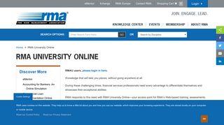 RMA University Online | RMA