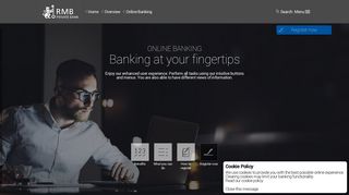 Online Banking - We bank - RMB - RMB Private Bank