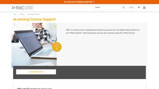 eLearning Support | RMC Learning Solutions