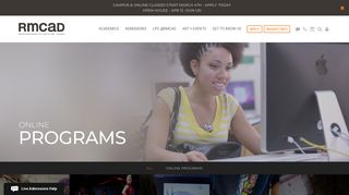 Online Programs | RMCAD School of Art + Design Denver, CO