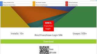 Rmcl Franchisee Login SRA Android App - Online App Creator