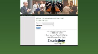 Advisors Excel and RME360 - Login