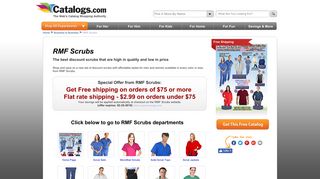 RMF Scrubs for the best discount scrubs - Catalogs.com